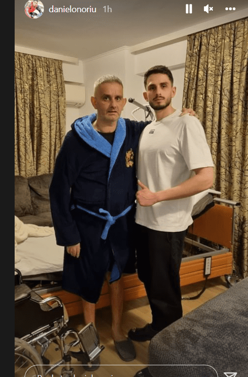 Daniel Onoriu si fiul sau