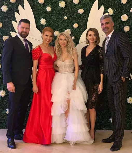 Mircea Brinzei, Monica Davidescu, Andreea Bălan, Denisa Tănase și Aurelian Temișan