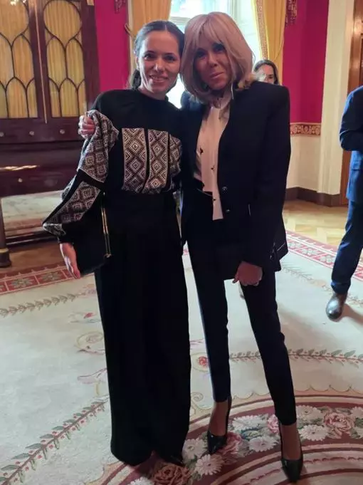 mirabela bgradinaru si brigitte macron