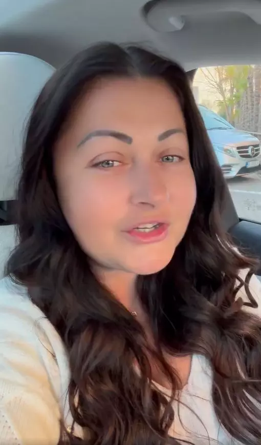 gabriela cristea in masina