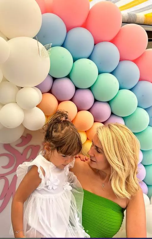 Fiica Alessandrei Stoicescu a împlinit deja patru ani