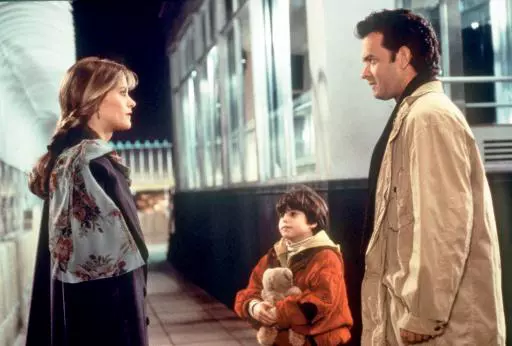 Meg Ryan, Ross Malinger și Tom Hanks în „Sleepless in Seatle“