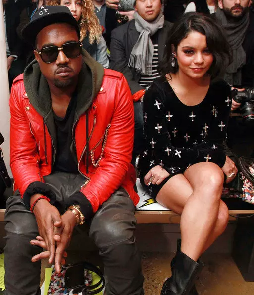 Kanye West si Vanessa Hugdens