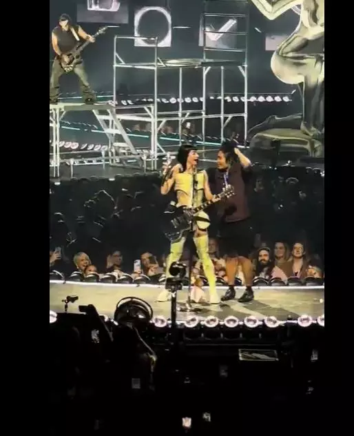 Katy Perry, asaltată de un fan în timpul concertului (1)