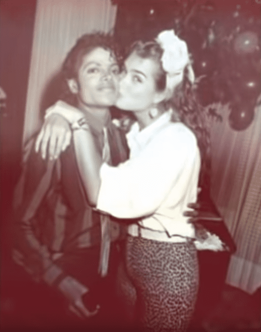 Brooke Shields și Michael Jackson