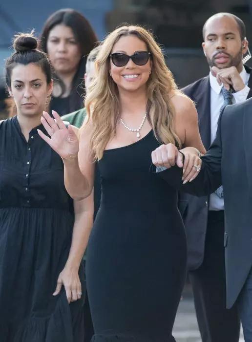 Mariah Carey at 'Kimmel'