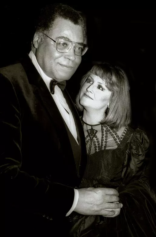 James Earl Jones and Cecilia Hart