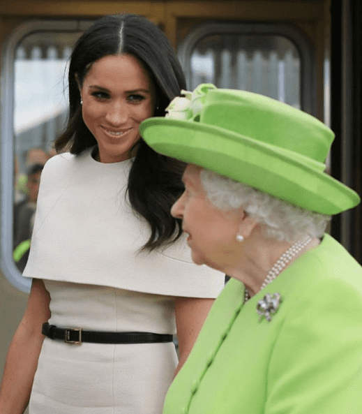 Meghan Markle si Regina Elisabeta a II-a 3