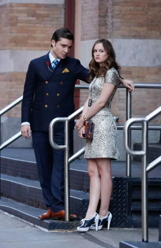 Chuck Bass (Ed Westwick) si Blair Waldorf (Leighton Meester)