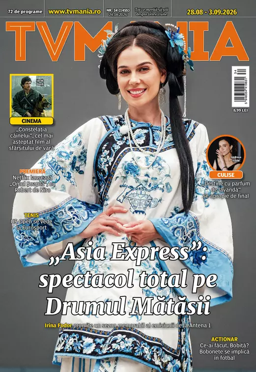 Irina Fodor, pe coperta TVmania din 24 august. Ce dezvăluie despre noul sezon „Asia Express”