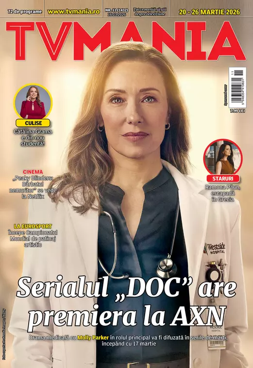 Noua ediție TVmania: Molly Parker aduce drama medicală „DOC” la AXN