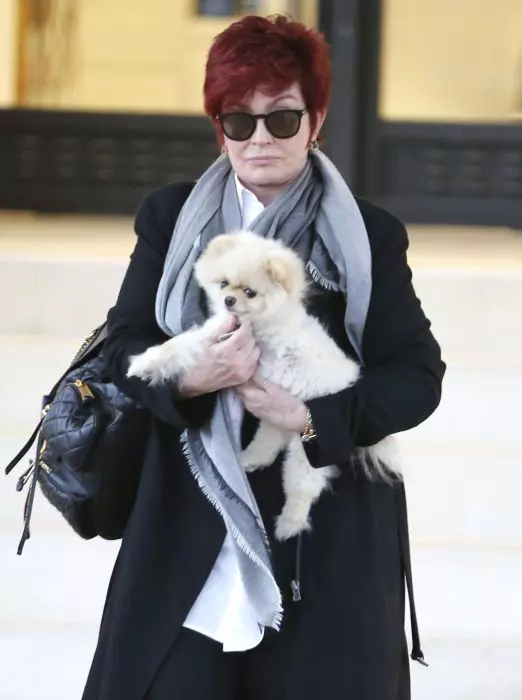 Semi-Exclusive... Sharon Osbourne Out Shopping At Barneys New York