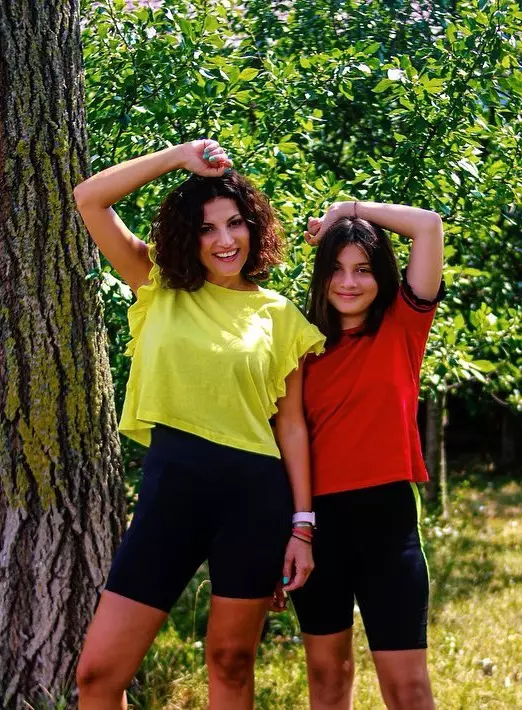 Ioana Ginghină și fiica ei, Ruxandra Papadopol