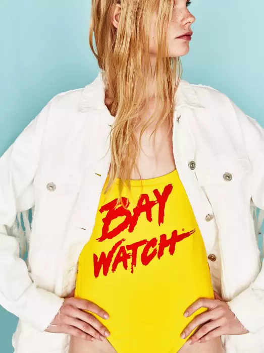 Costum de baie întreg Baywatch, Zara, 89,90 lei