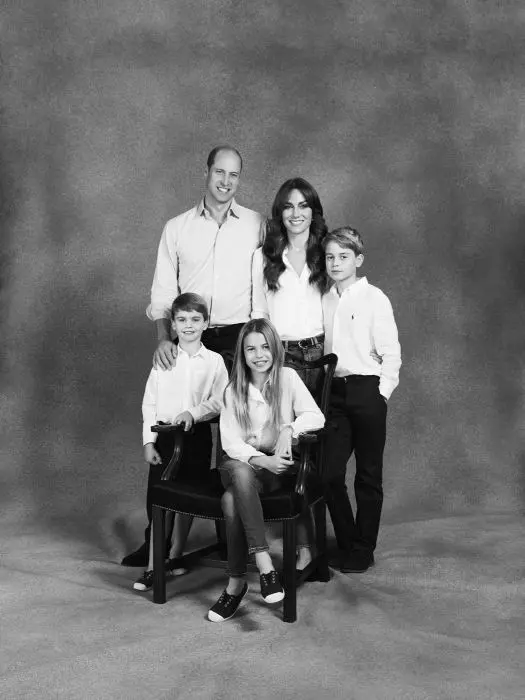 Prince of Wales Christmas card