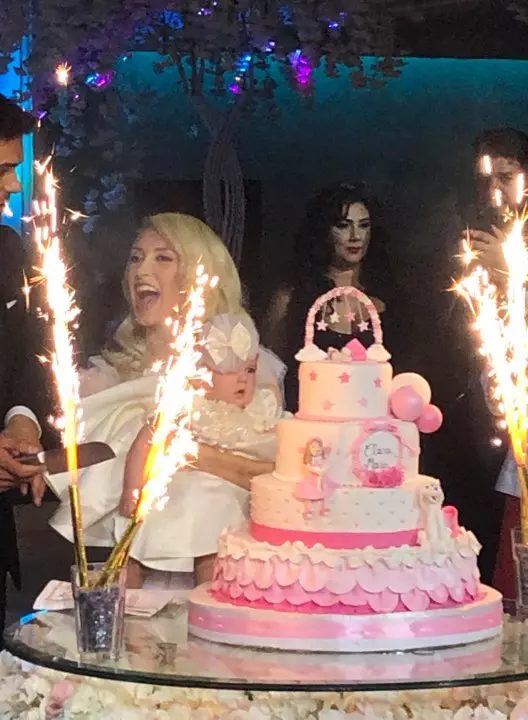 Tortul de la botezul micuței Clara