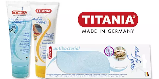 Castiga produse pentru ingrijirea picioarelor de la TITANIA!