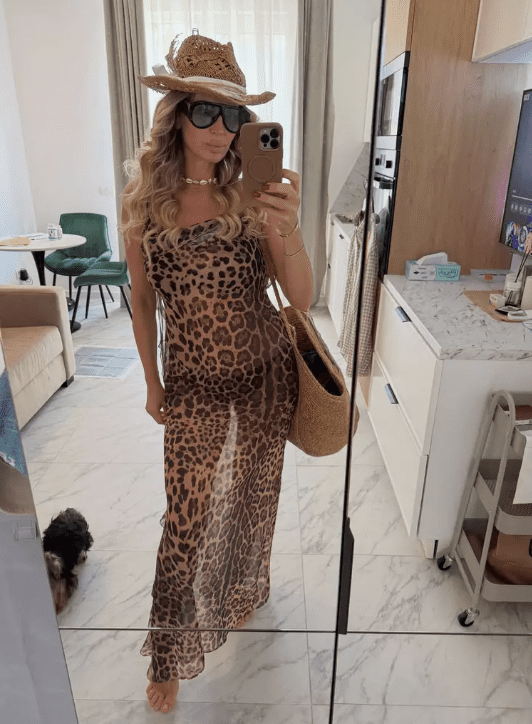 Andreea Banica se pregateste de plaja