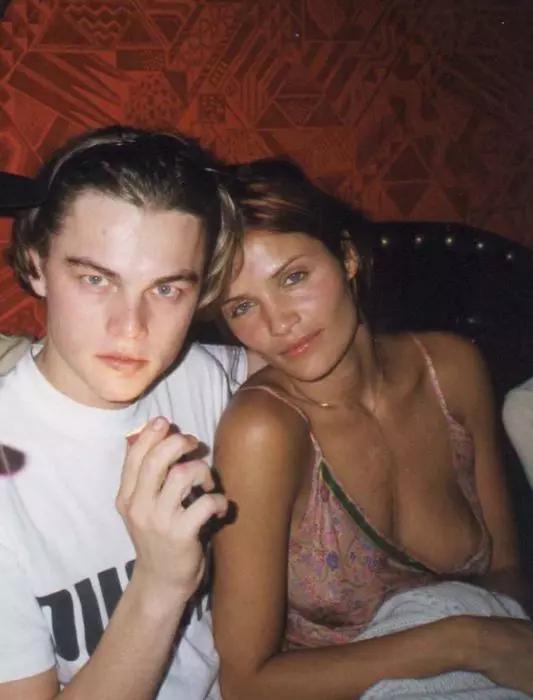 Leonardo DiCaprio și Helena Christensen