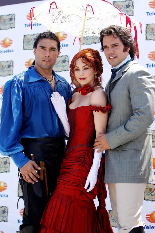 Claquetazo de la nueva telenovela de Televisa, Corazon Salvaje.
