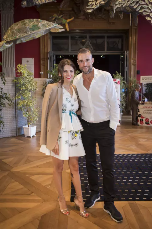 Malvina Cservenschi si Philipp Plein