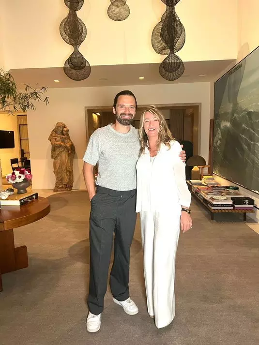 Nadia Comăneci și Sebastian Stan (2)