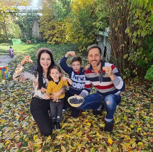 Deea si Dinu Maxer familie
