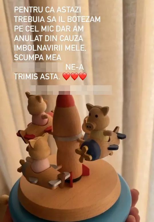 Adela Popescu botez fiu