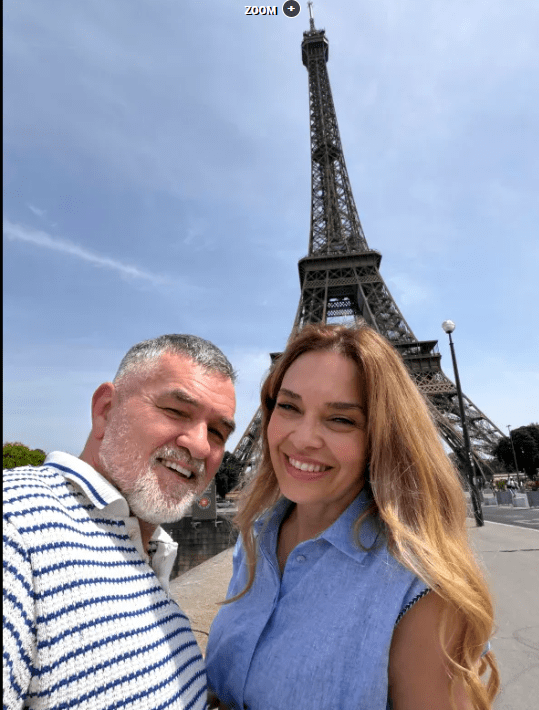 leonard Doroftei si sotia la paris