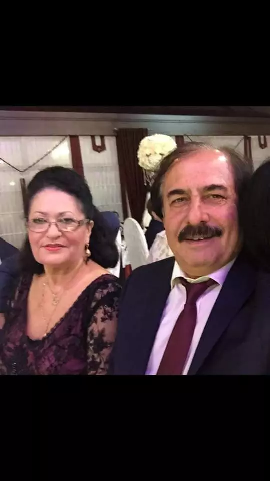Nicolae Botgros şi soţia sa