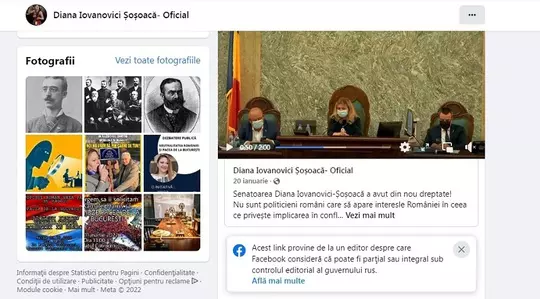 diana-sosoaca-avertizata-facebook-