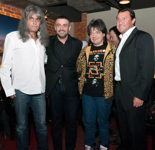 Cristi Minculescu, Marius Kalmar, Leo Iorga si Viorel Moldovan 