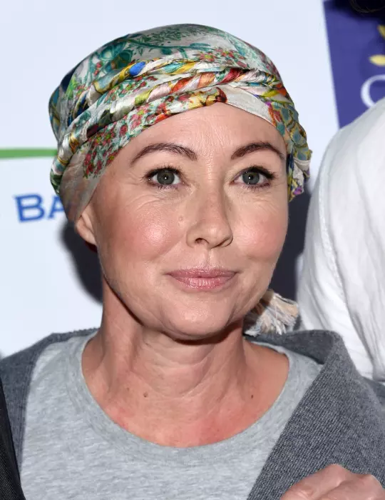 Shannen Doherty in timpul chimioterapiei