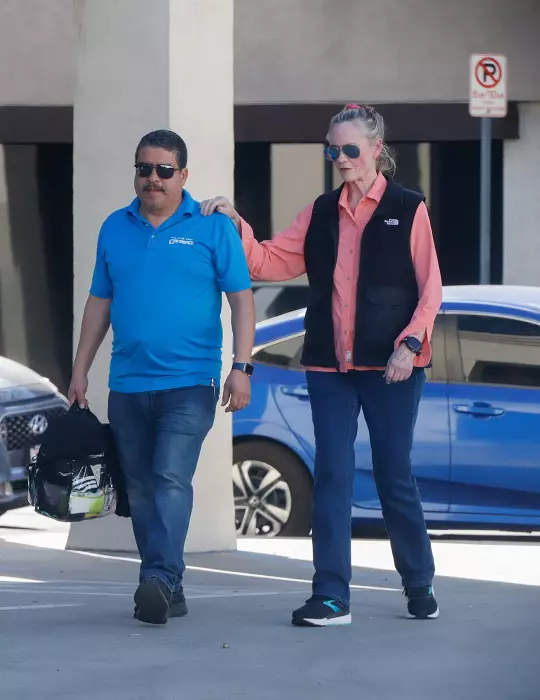 EXCLUSIVE: Cybill Shepherd runs errands in Los Angeles.