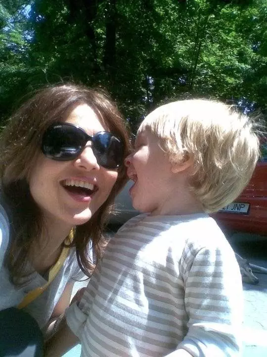 Oana Sirbu si copilul 2