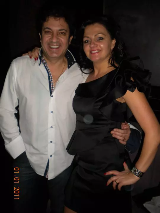 Eugen Mihăescu  de la Krypton și soția sa, în urmă cu câțiva ani