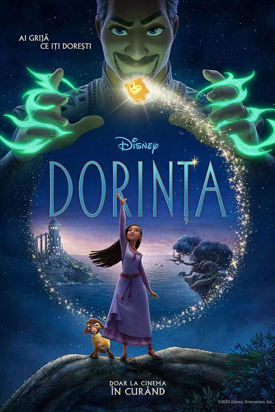 „Dorința” a ajuns în cinema. Toate detaliile despre noua animație de la Disney