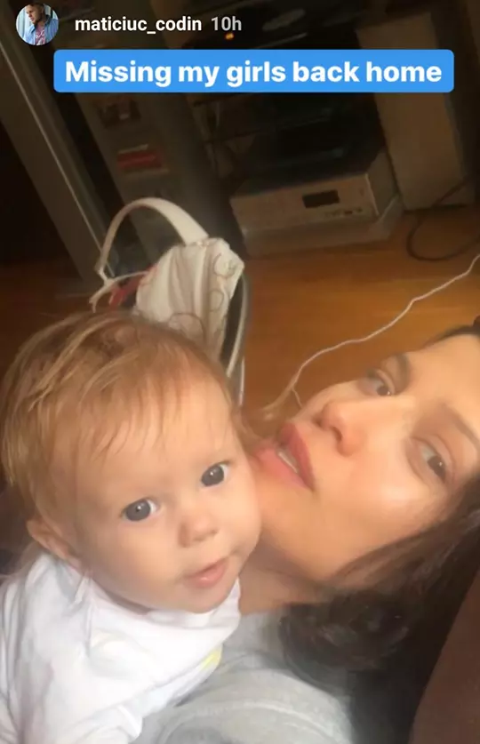 Ea este femeia care l-a făcut tată pe Codin Maticiuc