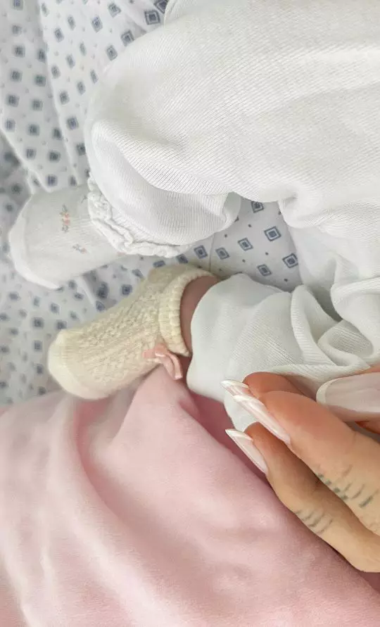 Alina Ceușan a născut 1