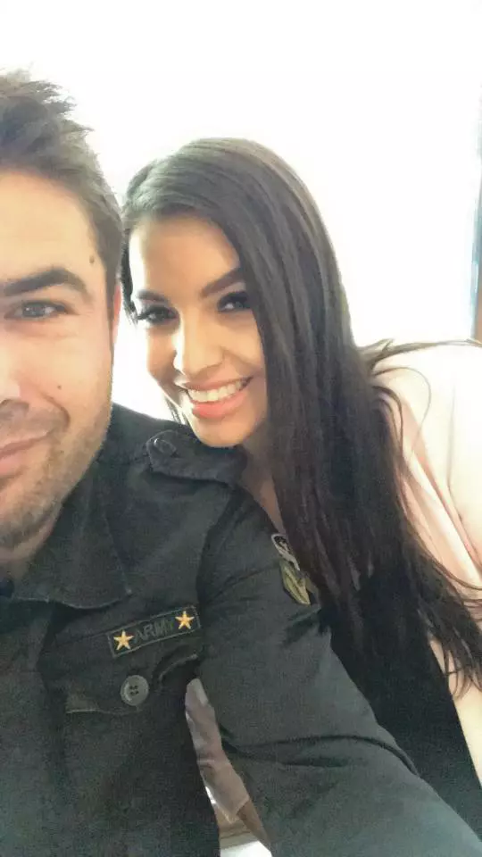 Adrian Mutu si Sandra Bachici