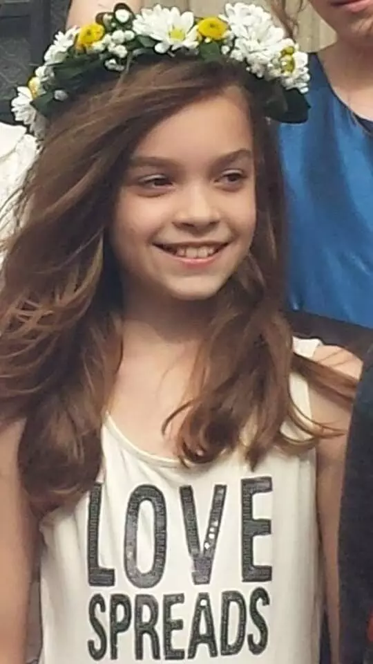 Vanessa, fiica Monicăi şi a lui Leonard Doroftei