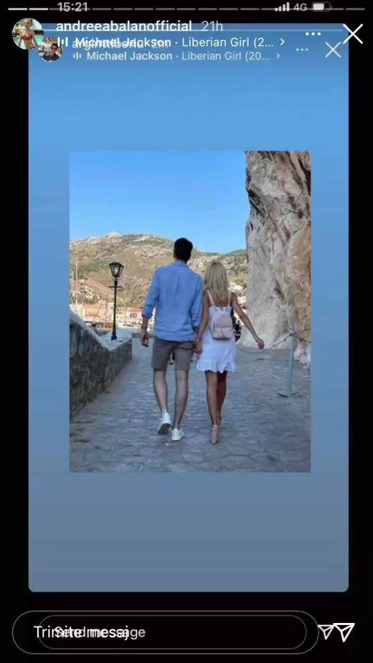 Ipostaza tandră în care au fost surprinși Andreea Bălan și Tiberiu Argint. Cei doi au plecat într-o vacanță romantică (1)
