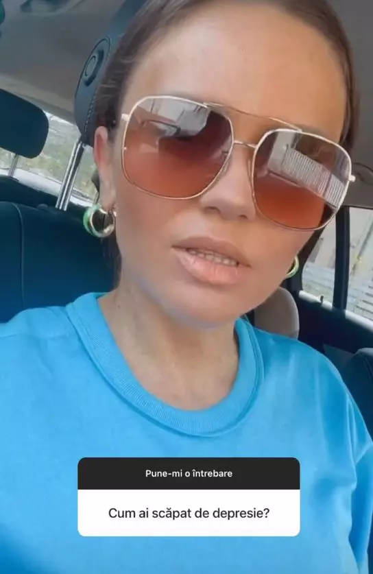 Cristina Siscanu despre depresie