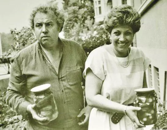 Alexandru Arsinel si sotia lui