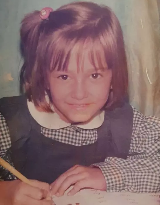 dana rogoz in prima zi de scoala
