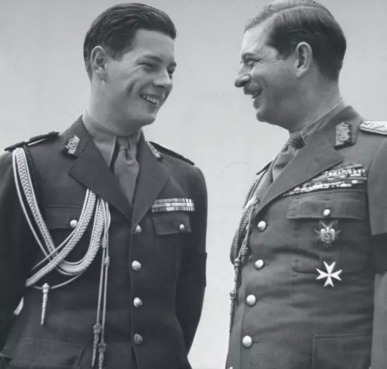 Regele Mihai I si Carol al II-lea