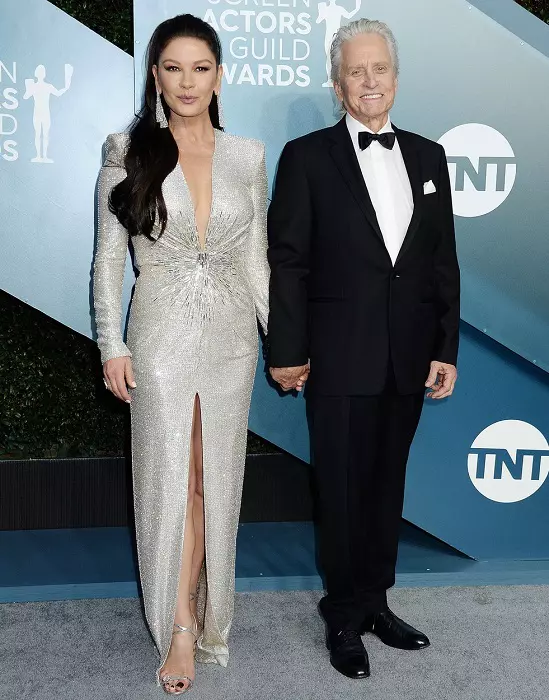 Catherine Zeta-Jones and Michael Douglas