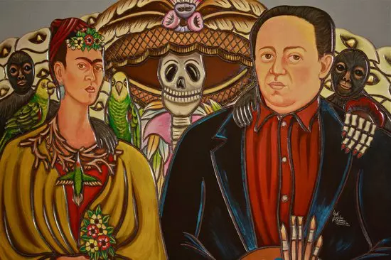 Frida Kahlo şi Diego Rivera