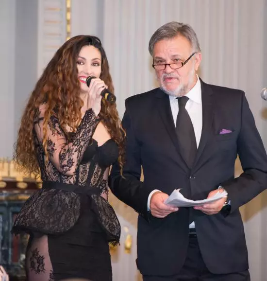 Amfitrionii galei: Claudia Pavel – Cream si Ioan Carmazan