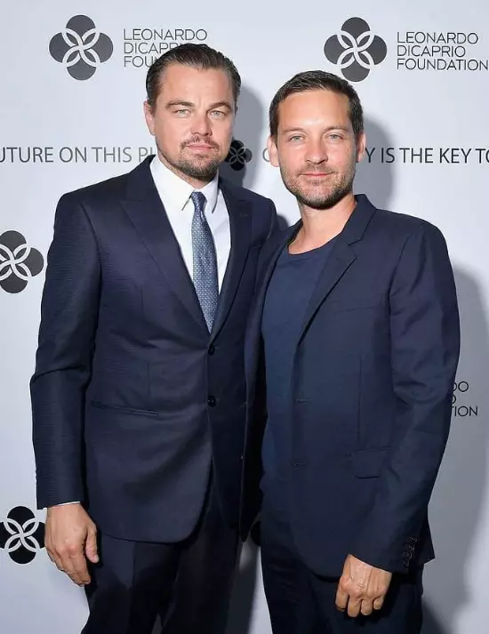 Tobey Maguire și Leonardo DiCaprio